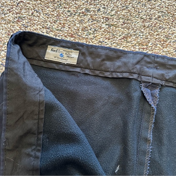 FedEx Delivery Driver Fleece Lined Cargo Pants w/ Reflective Stripe - Size 36 - Picture 4 of 12
